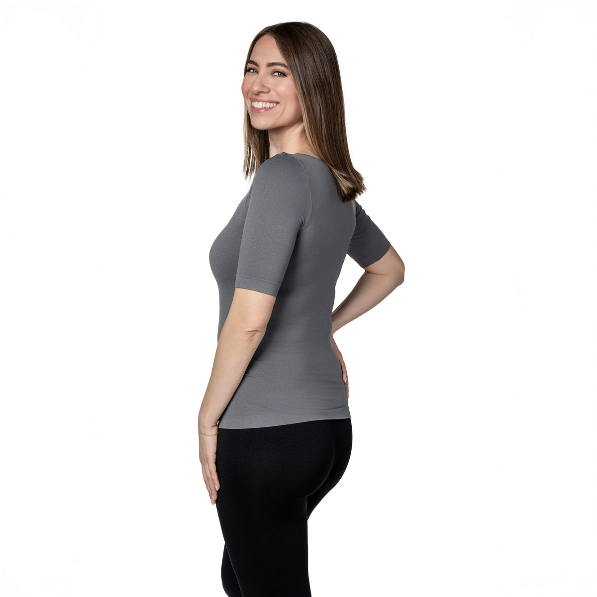Elbow Length Sleeve Top