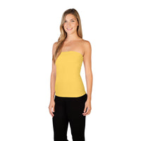 Banana Tube Top with Shelf Bra