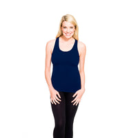Navy Racerback Tank Top