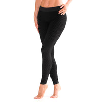 charcoal deco print leggings