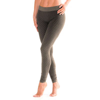 brown sugar deco print leggings