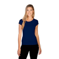 Navy Short Sleeve crew neck tee