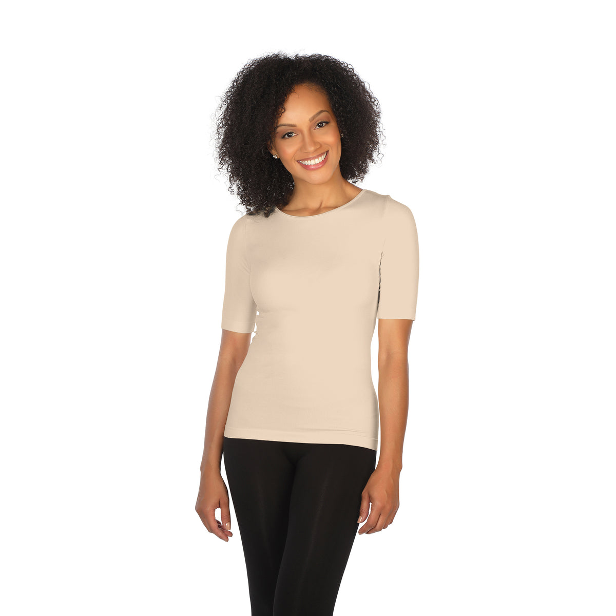 Elbow Length Sleeve Top