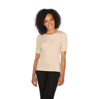 Elbow Length Sleeve Top