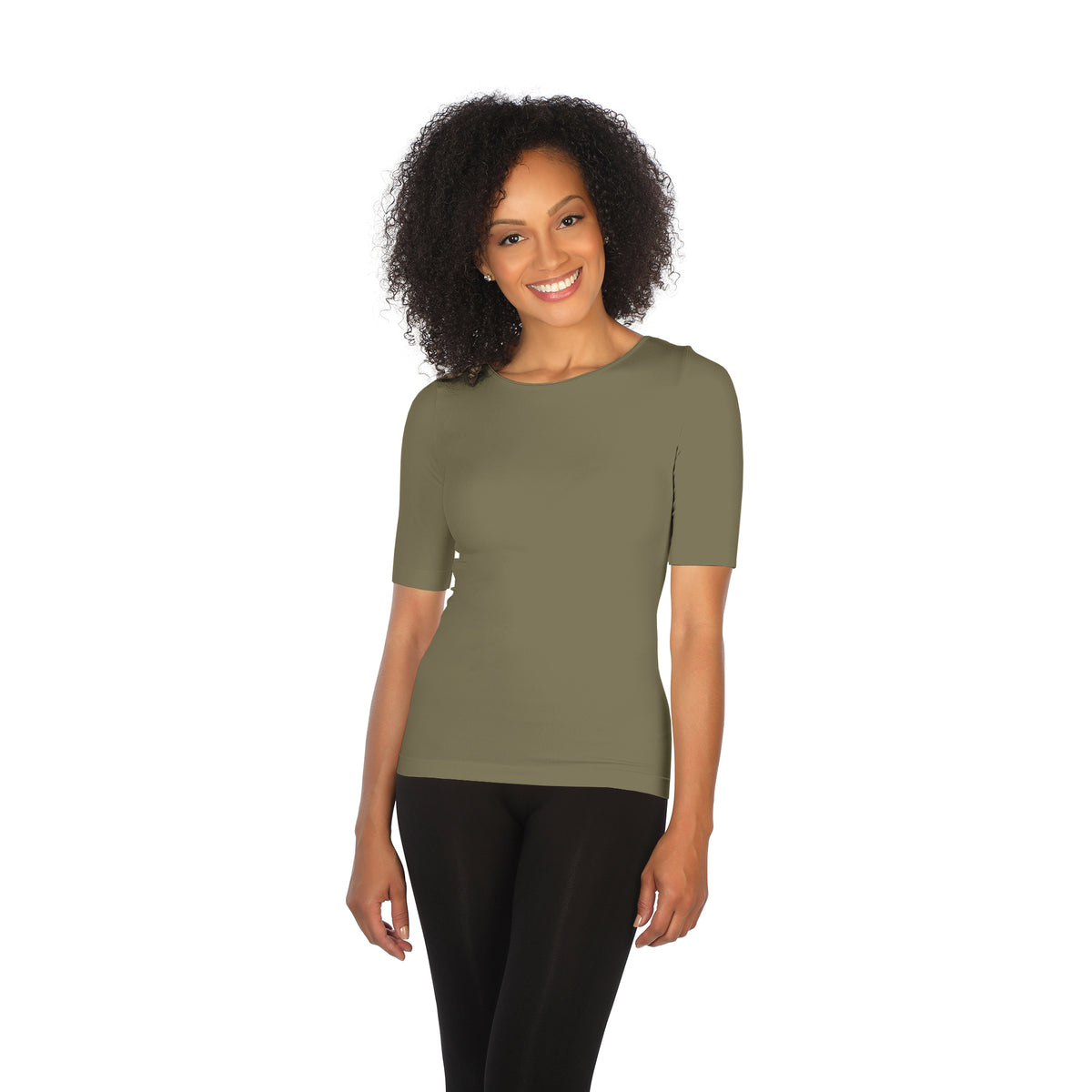 Elbow Length Sleeve Top