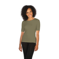 Elbow Length Sleeve Top