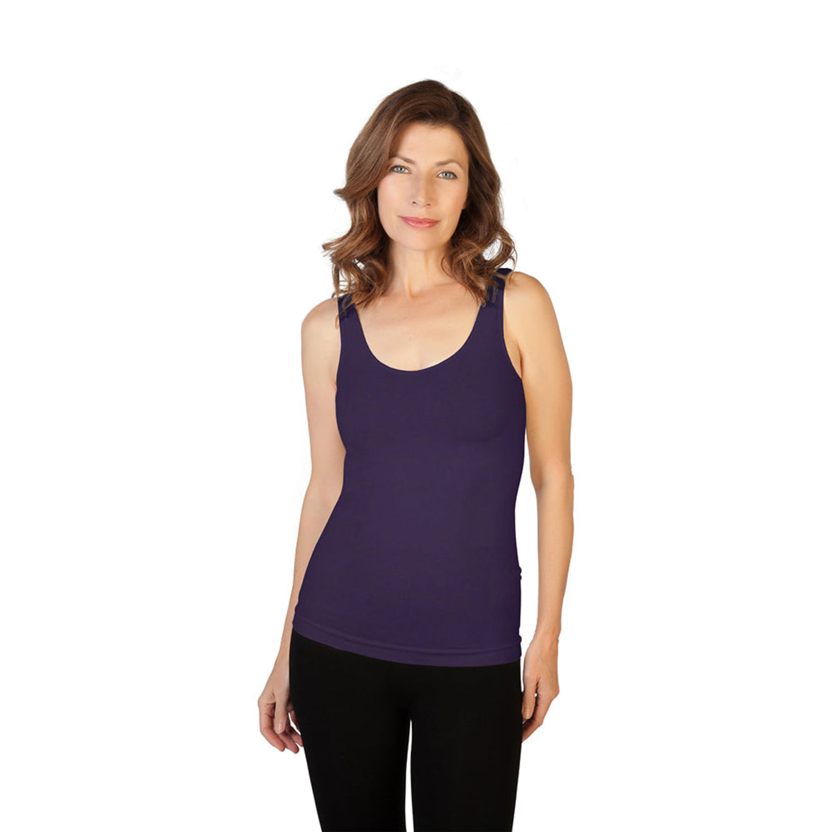 Plum Basic Tank Top