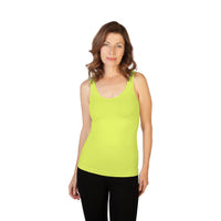 Neon Yellow Basic Tank Top