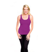 Amethyst Ribbed Racerback Tank Top