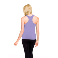 Lavender Racerback Tank Top Back