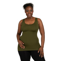 Olive Plus Basic Tank Top