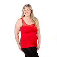 Mesh Bodice Tank Top