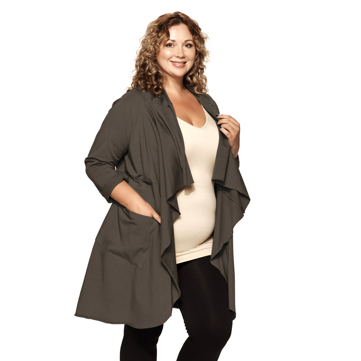 Army Plus French Terry Jacket Side View