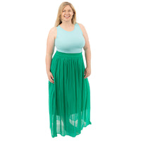Silk Maxi Skirt