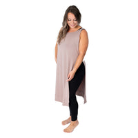 Plus Side Slit Tunic