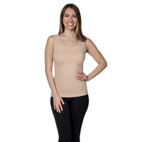Reversible Scoop to V Neck Tank Top