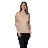 Reversible Scoop to V Neck Tank Top