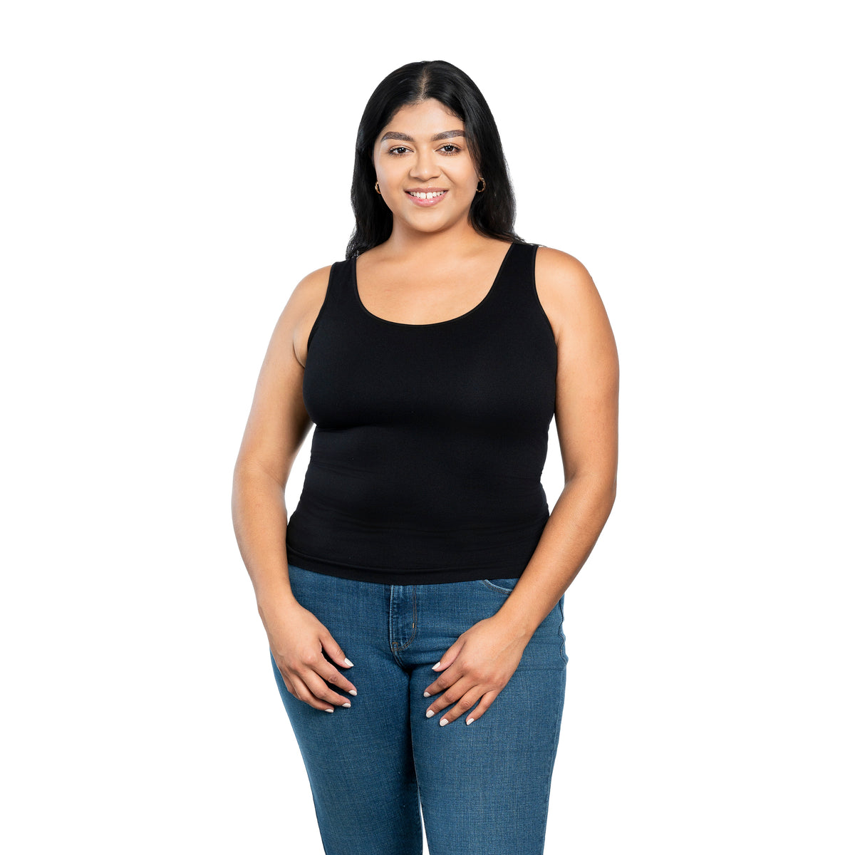 Hip Length Basic Tank Top