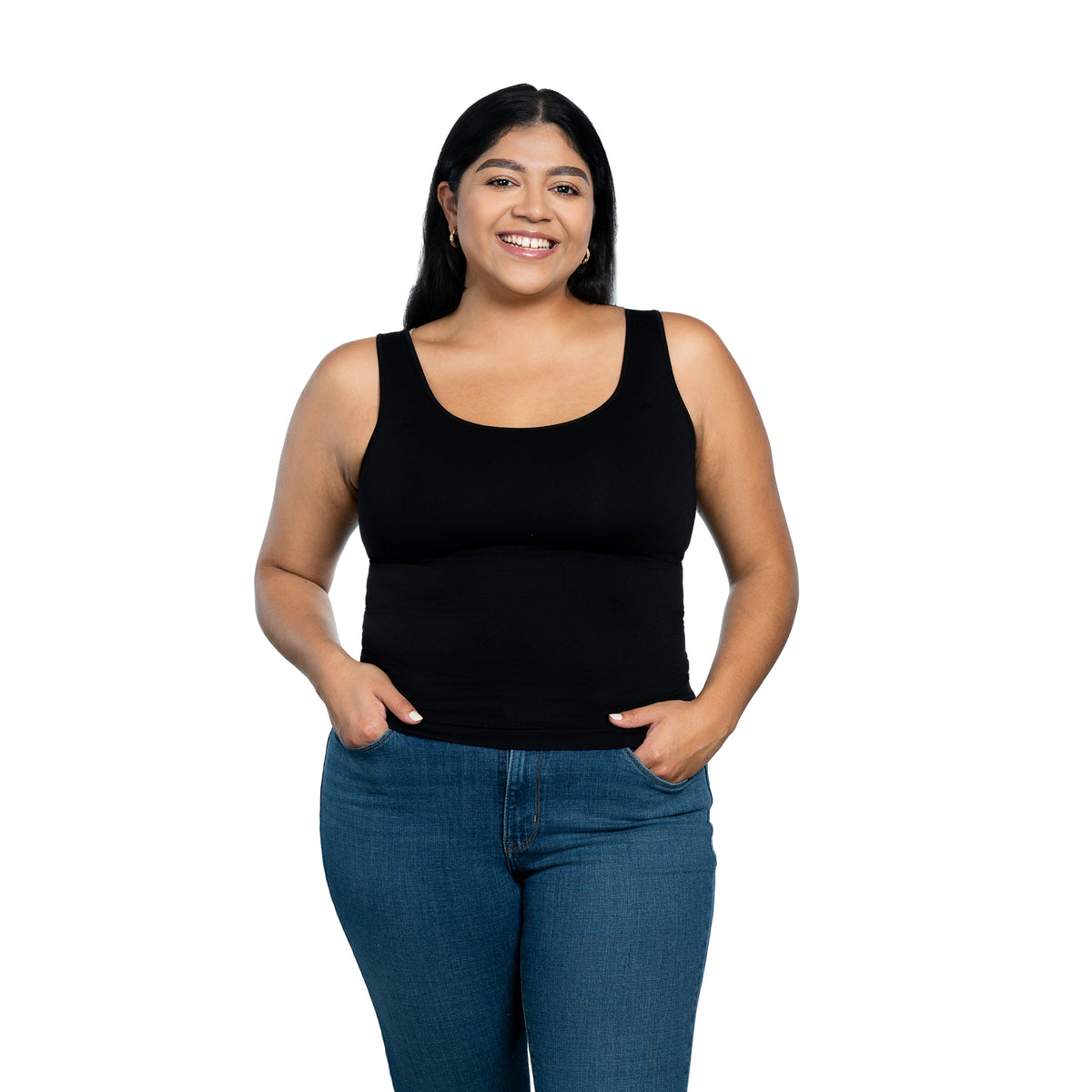 Hip Length Basic Tank Top