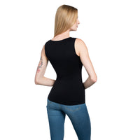 Deep Lace V Neck Tank Top