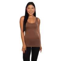 Basic Tank Top Taupe