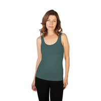 Vintage Teal Basic Tank Top