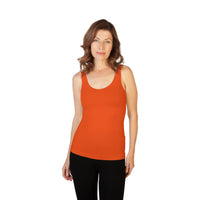 Orange Basic Tank Top