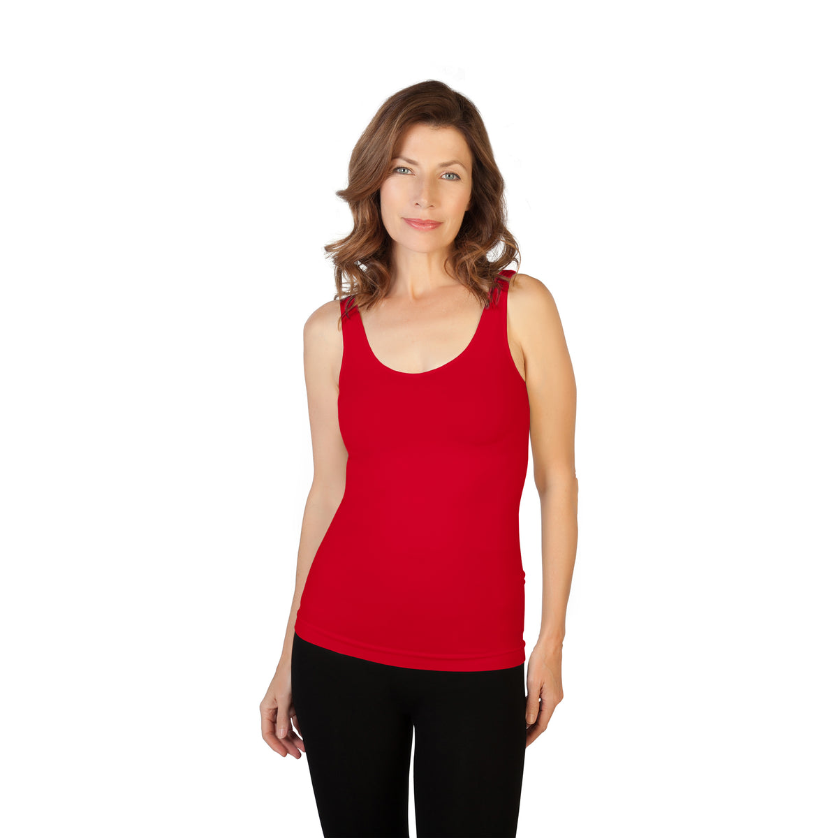 Red Basic Tank Top