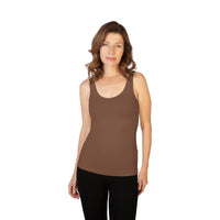 Taupe Basic Tank Top