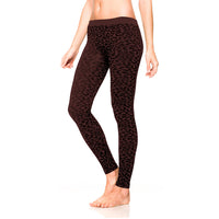 Leopard Brown Animal Print Leggings