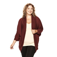 Cranberry Plus Cocoon Cardigan
