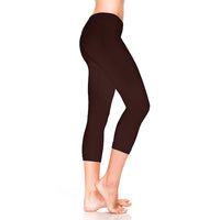 Dark Brown Capris