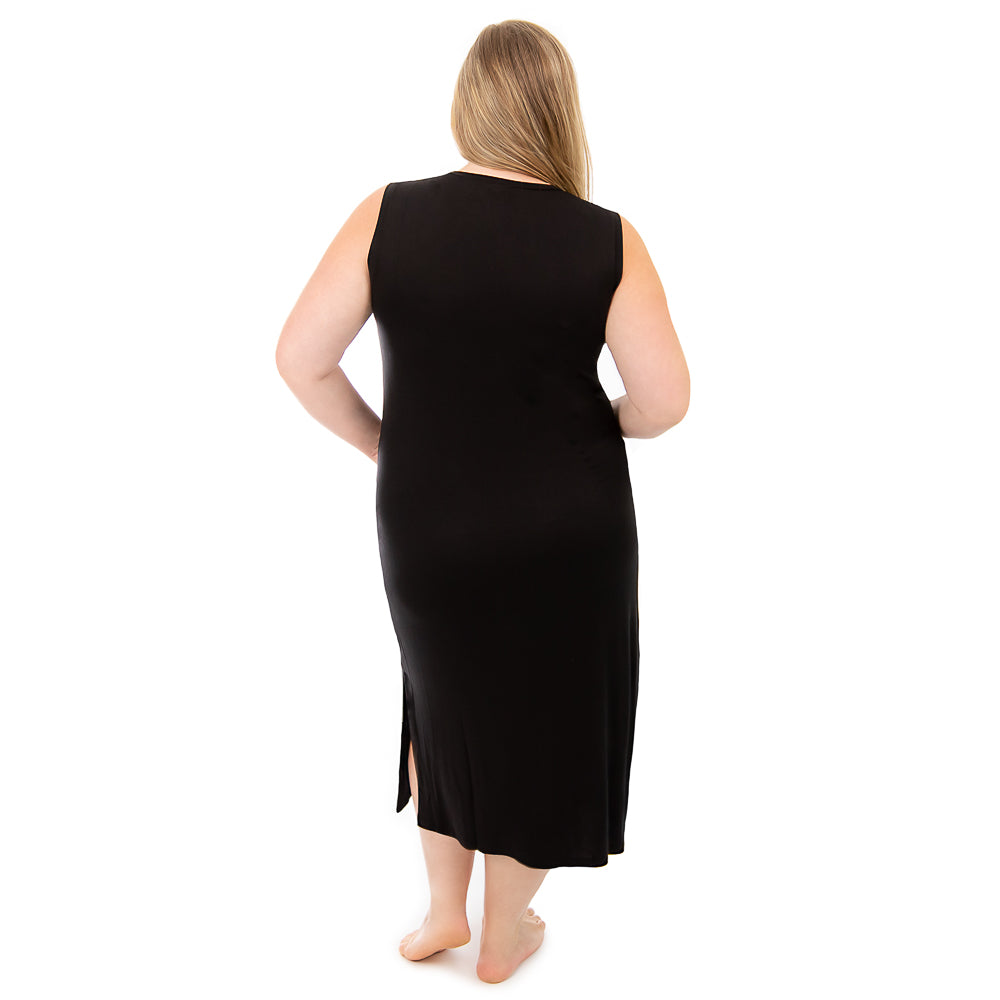 Jersey Maxi Dress M/L / Black Jersey Maxi Dress M/L / Black