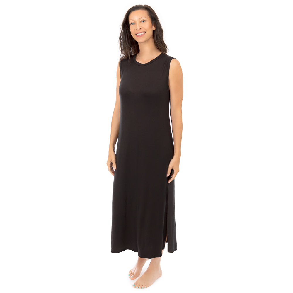 Jersey Maxi Dress S/M / Black Jersey Maxi Dress S/M / Black