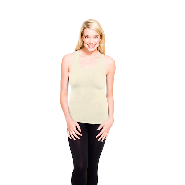 Ivory Racerback Tank Top