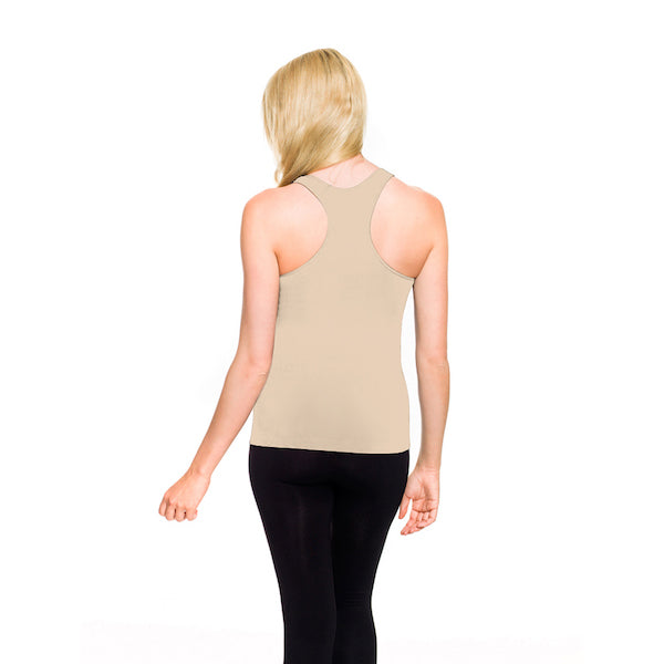 Stone Racerback Tank Top Back
