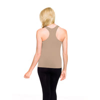 Brown Sugar Racerback Tank Top Back