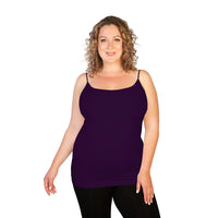 Eggplant Plus Basic Camisole