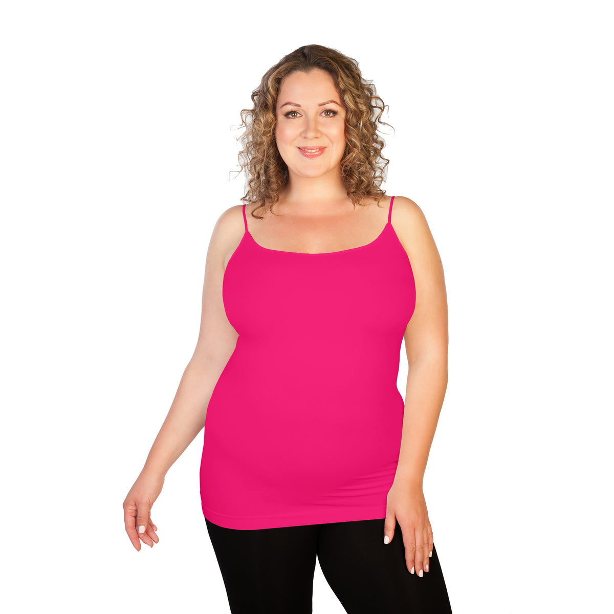 Fuchsia Plus Basic Camisole