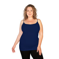 Navy Plus Basic Camisole