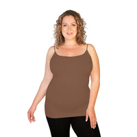 Taupe Plus Basic Camisole