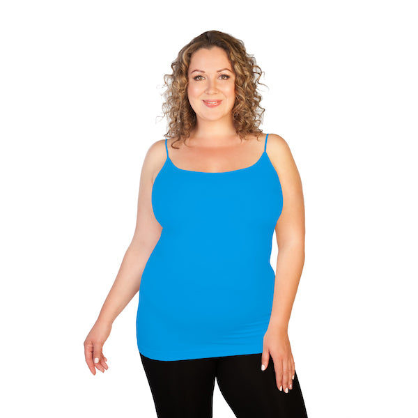 Turquoise Plus Basic Camisole