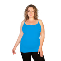 Turquoise Plus Basic Camisole