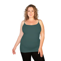 Vintage Teal Plus Basic Camisole