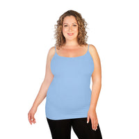 Baby Blue Plus Basic Camisole