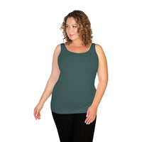 Vintage Teal Plus Basic Tank Top