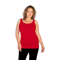 Red Plus Basic Tank Top 2