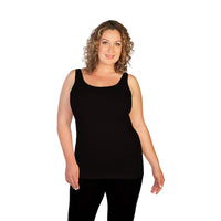 Black Plus Basic Tank Top 3
