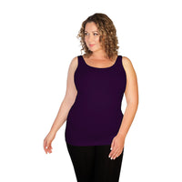 Eggplant Plus Basic Tank Top 2
