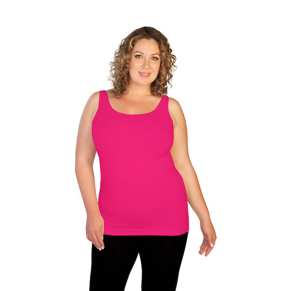 Fuchsia Plus Basic Tank Top